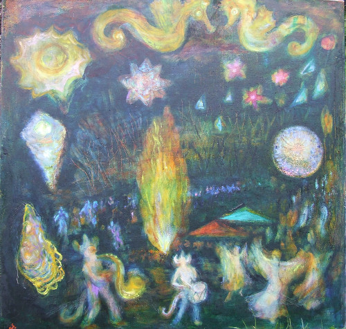 Miscellany painting titled Sea Carnival