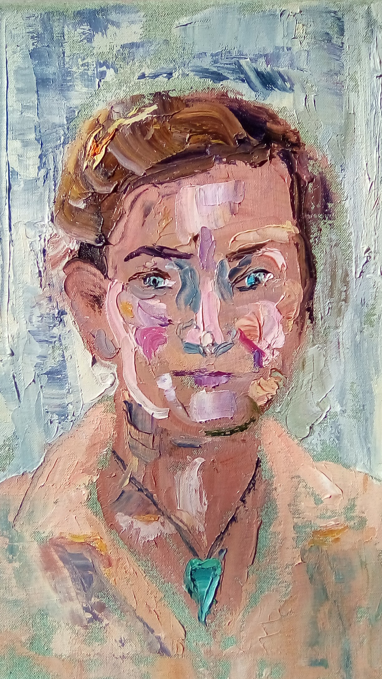 Self portrait of Jude Ansbacher